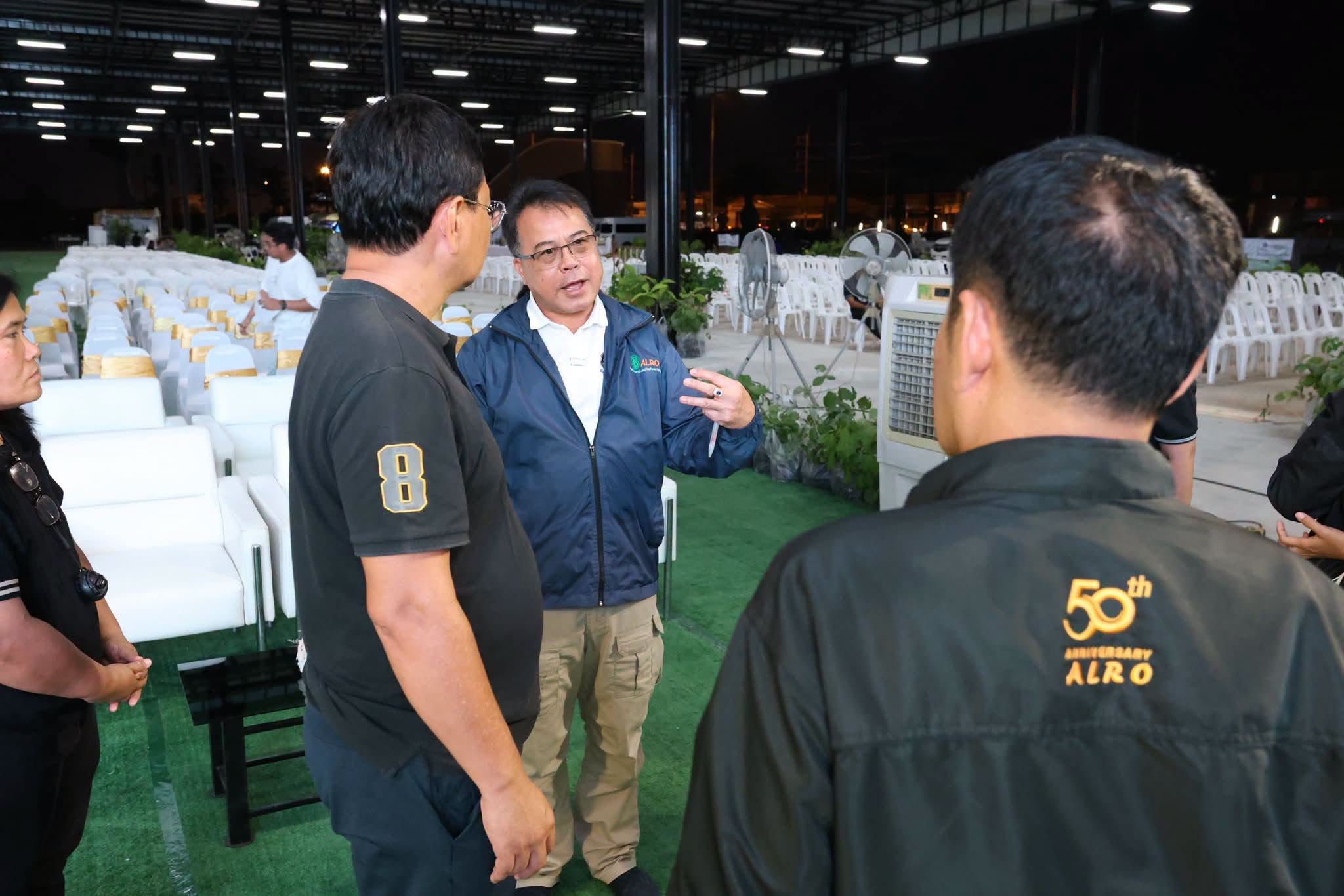 title - รองเลขาธิการ ส.ป.ก. ลงพื้นที่ตรวจเยี่ยมการเตรียมความพร้อม จัดโครงการ 